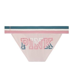 New Victoria’s Secret PINK Logo Bikini Panties XS